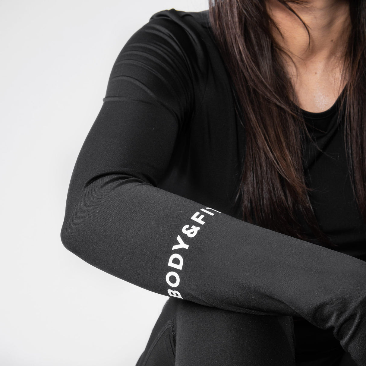 Perfection Stretch Cropped Top - Black