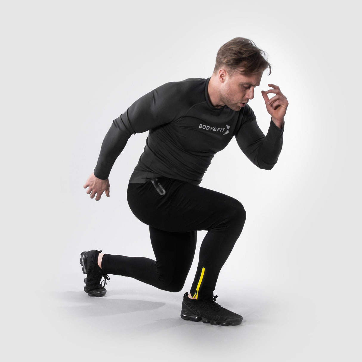 Hero Motion T-shirt Lange Mouwen - Grijs