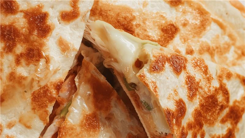 Grilled quesadillas with cheese