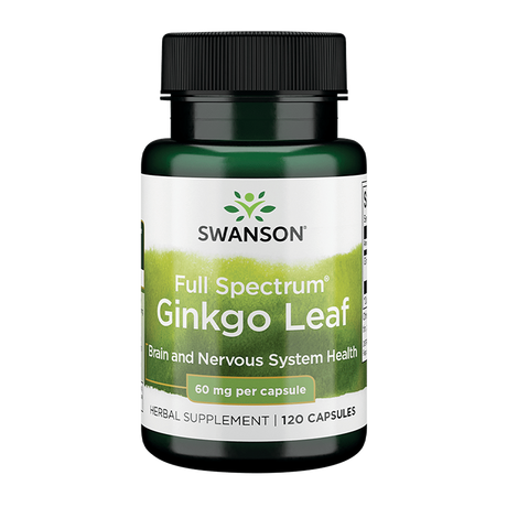Full Spectrum Ginkgo Leaf 60mg