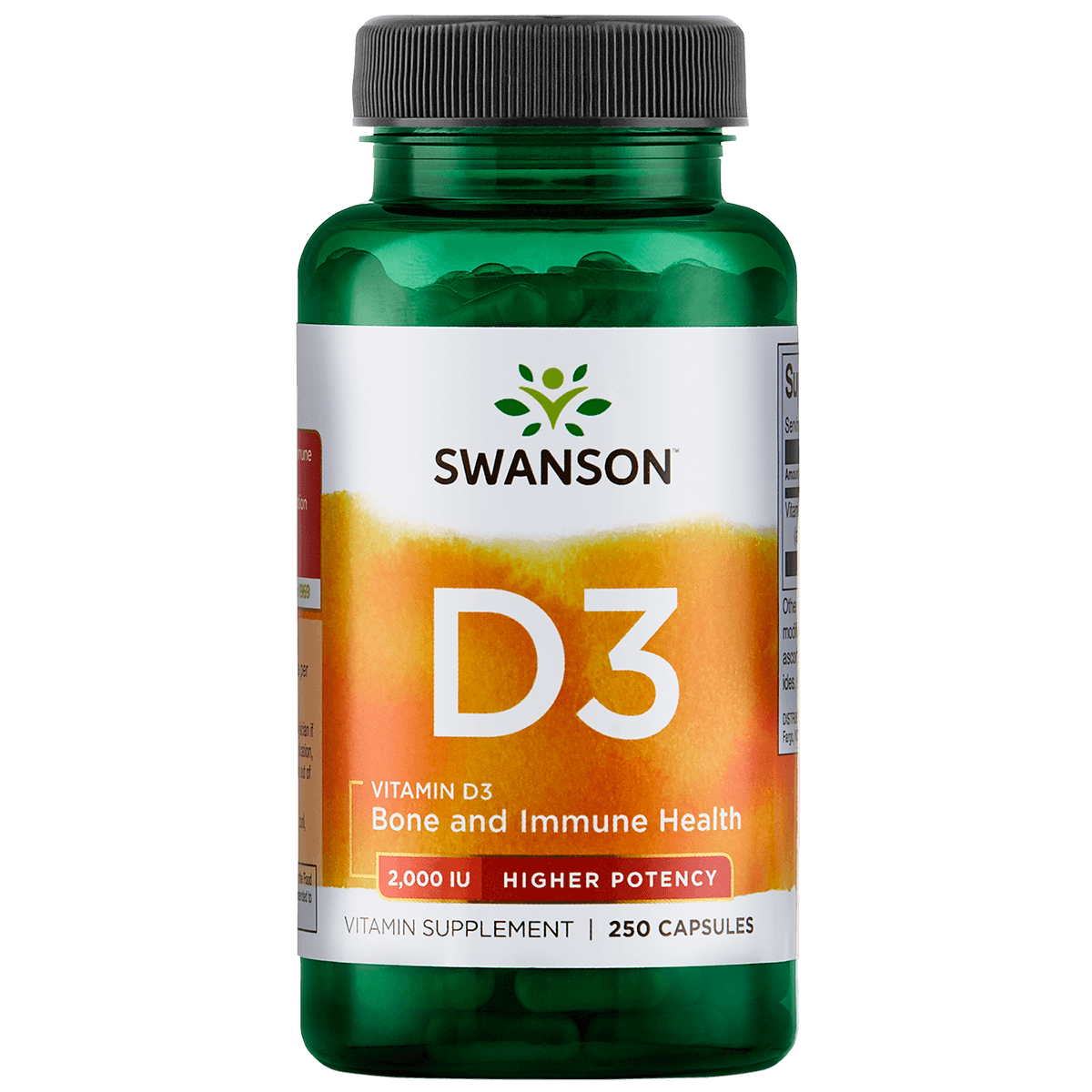 High Potency Vitamin D-3 2000IU