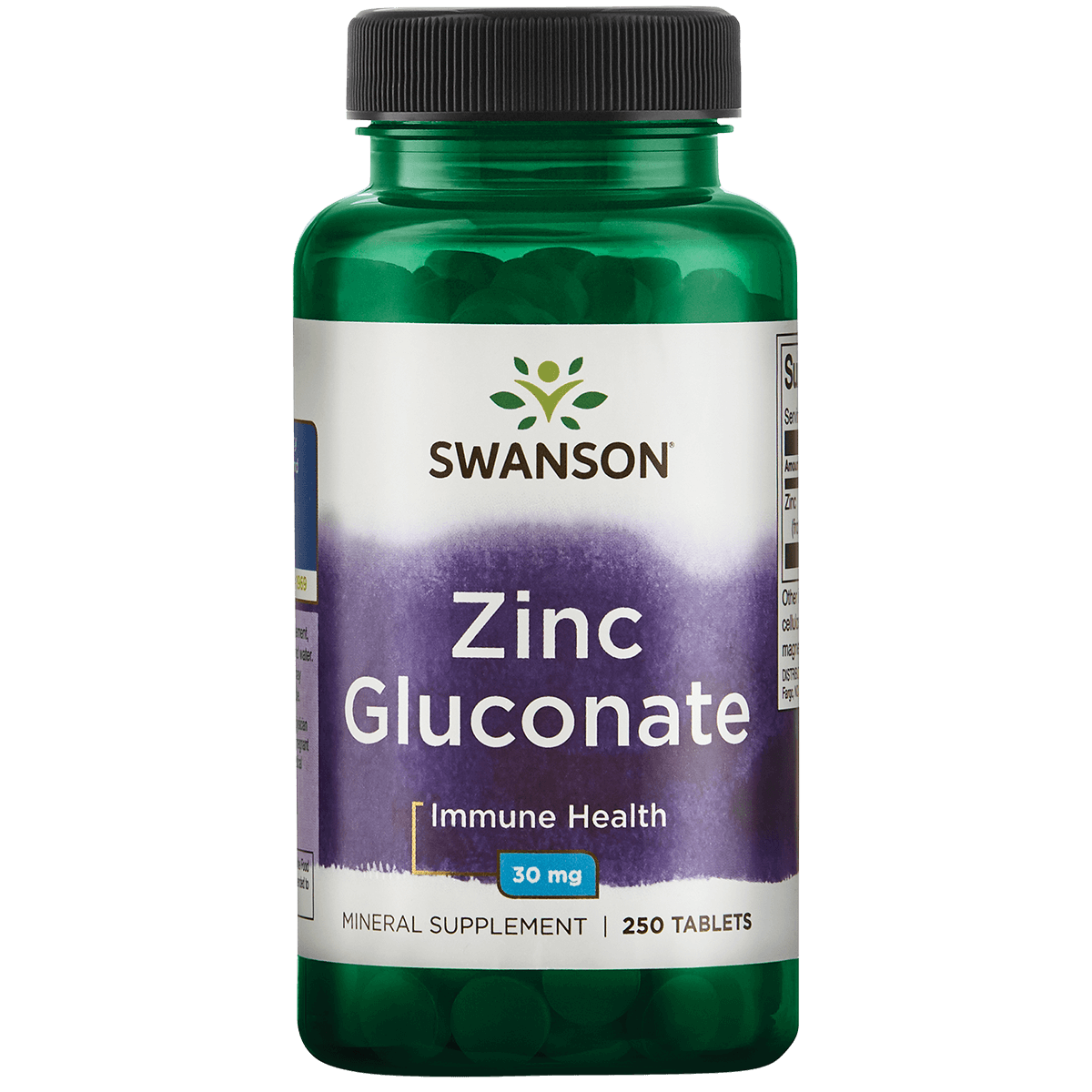 Swanson Zinc (Gluconate) 30mg - 250 tabs