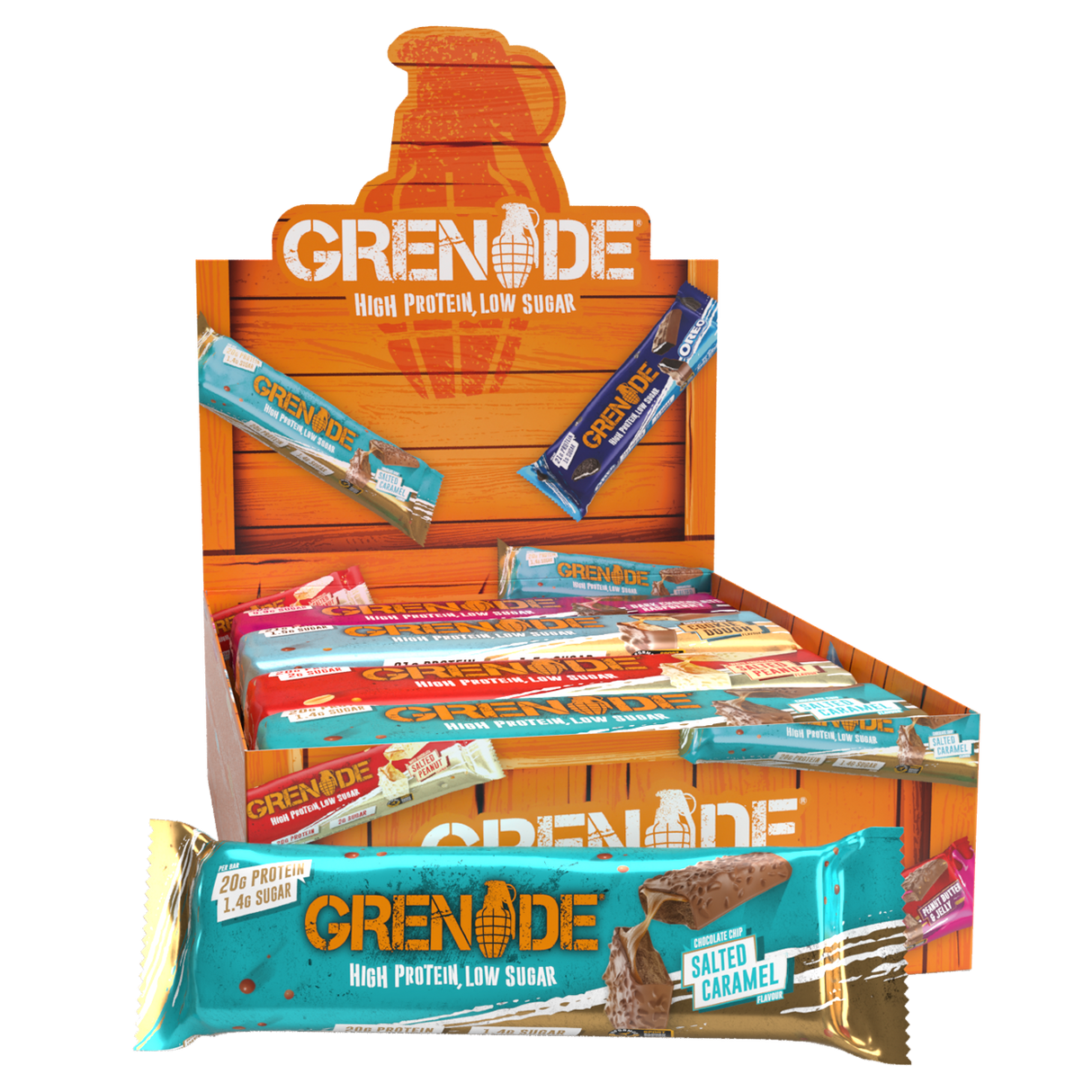 Grenade Protein Bar Selection Box