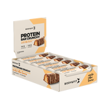 Body&Fit Protein Bar Crunchy with a single bar displayed on a white background