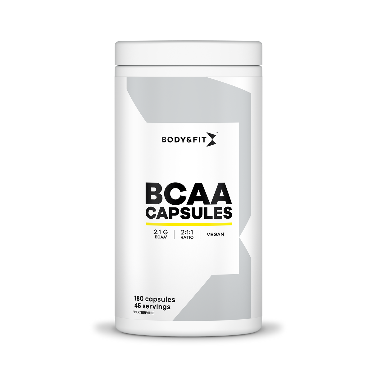 Container of BCAA capsules | GB