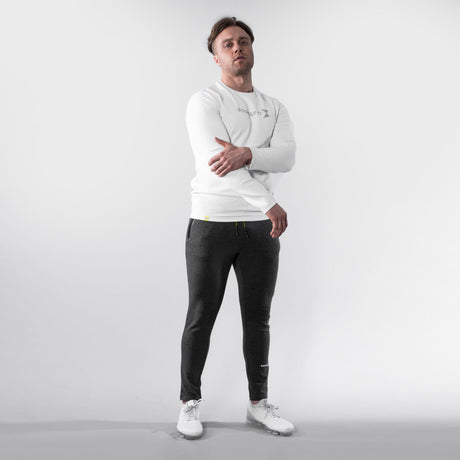 Hero Motion T-shirt Long Sleeve - White