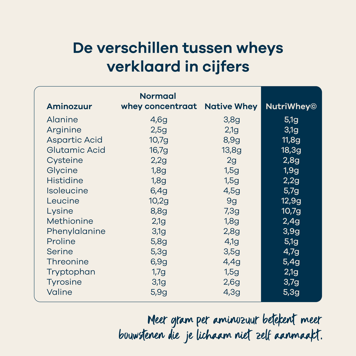 Body&Fit Whey Perfection - aminozuren