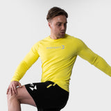 Hero Motion T-shirt Long Sleeve - Yellow