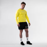 Hero Motion T-shirt Long Sleeve - Yellow
