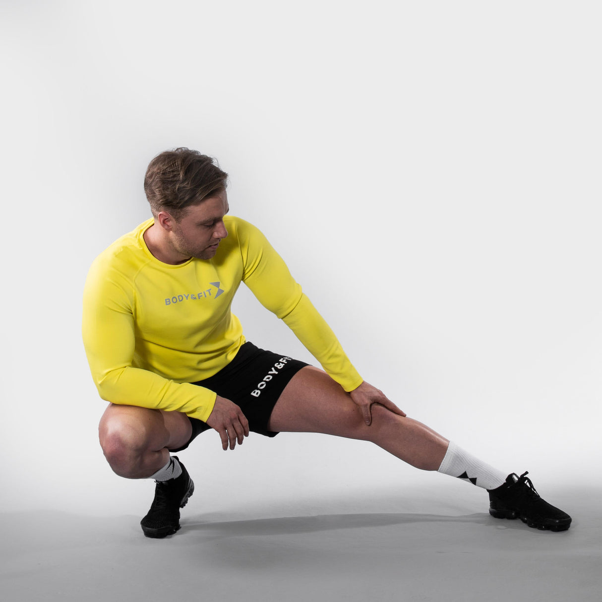 Hero Motion T-shirt Long Sleeve - Yellow