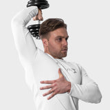 Hero Motion T-shirt Long Sleeve - White