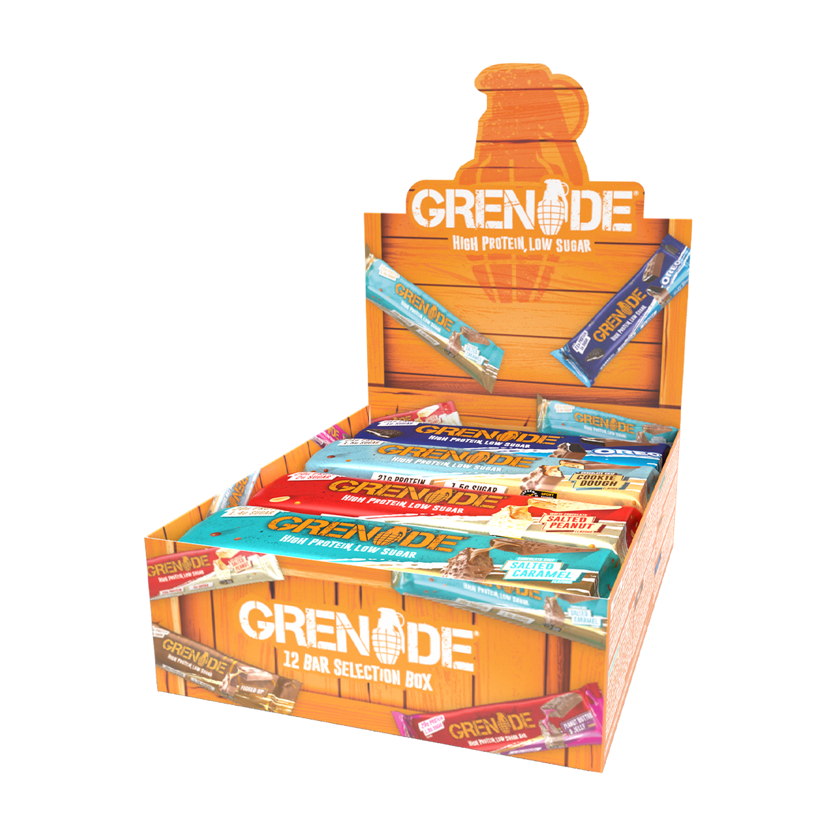 Grenade Protein Bar Selection Box