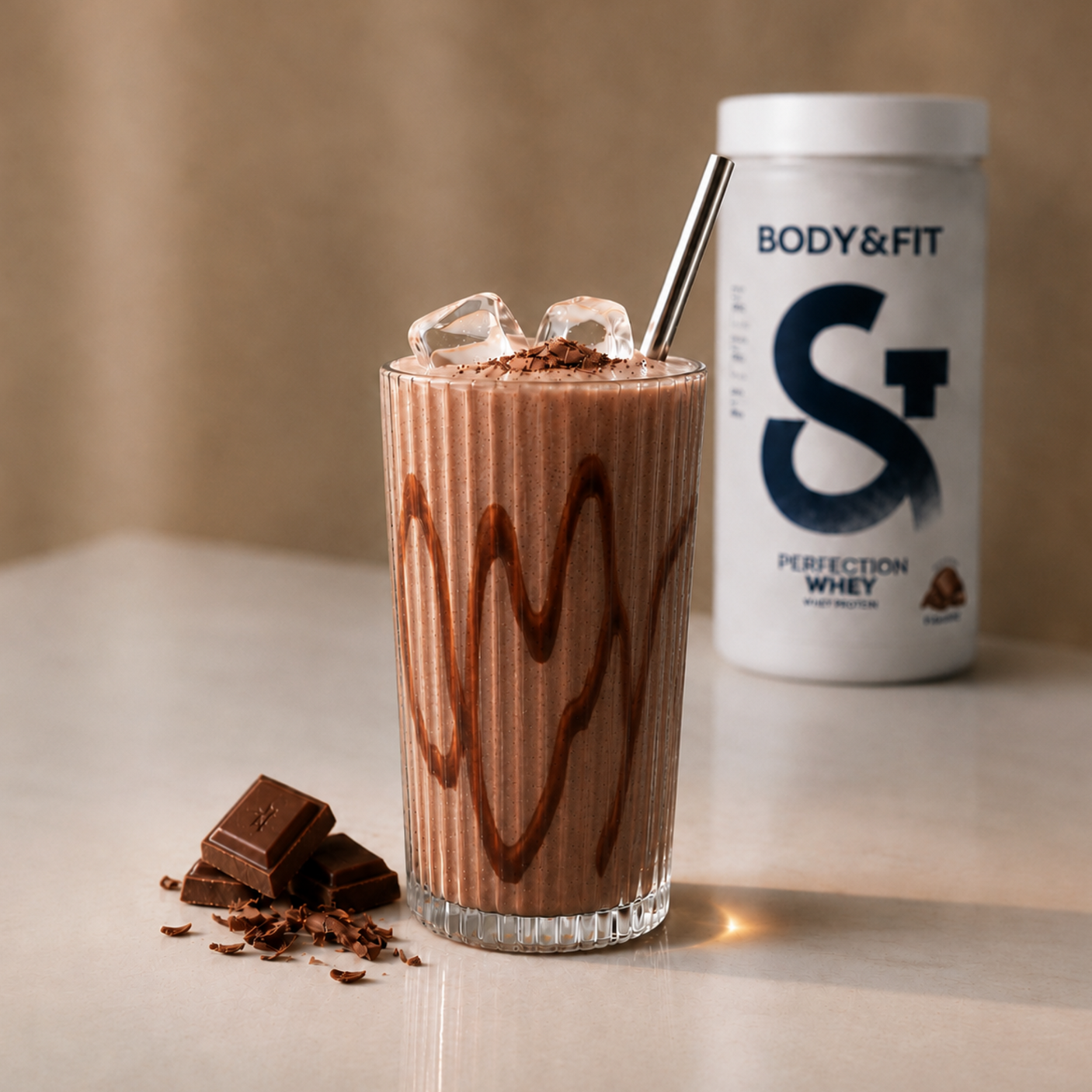 Body&Fit Whey Perfection - NEW Chocolate shake