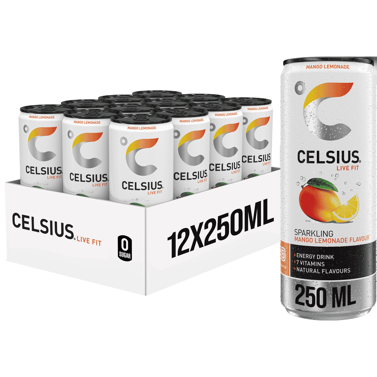 Celsius sparkling energy drink