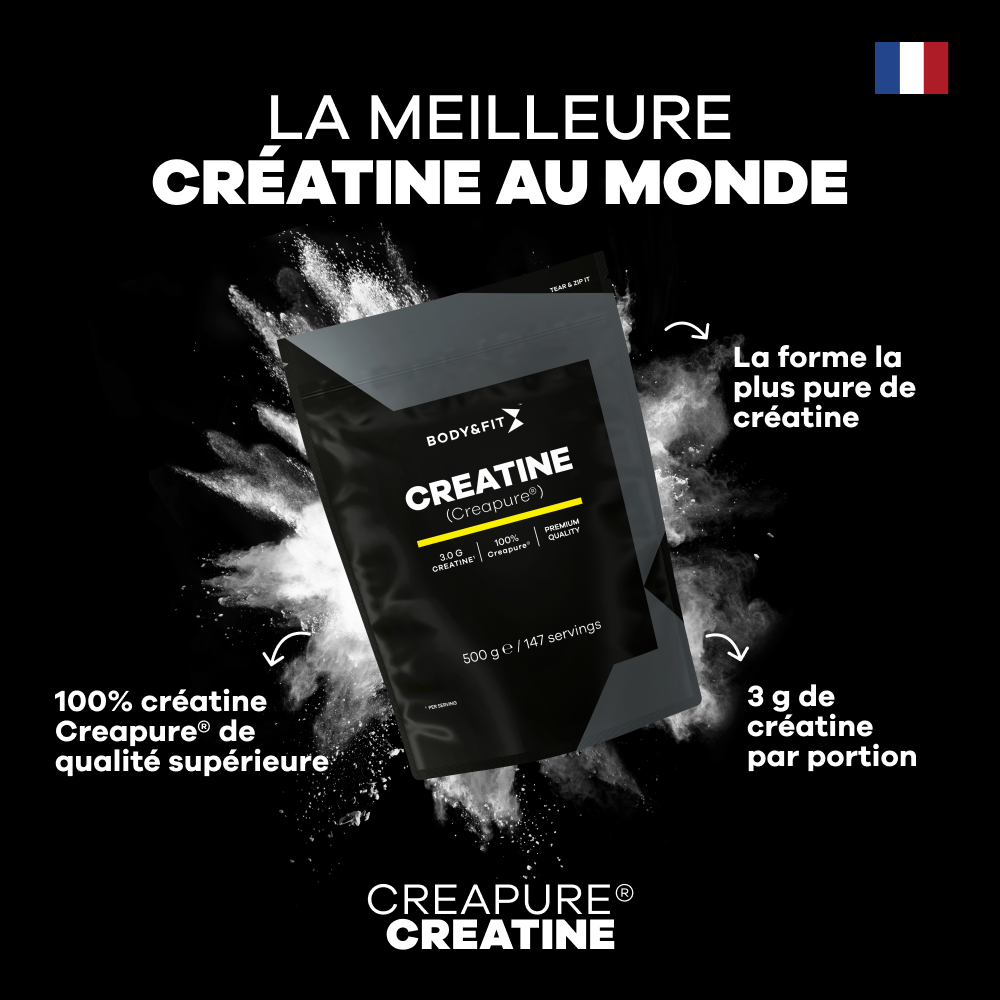Body&Fit Creapure® Creatine poeder – belangrijkste voordelen